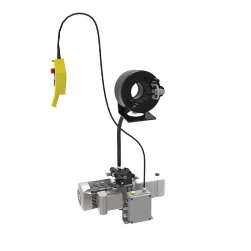 Sertisseuse de tuyau flexible - V CRIMP 137 L - TECHMAFLEX - pour flexible hydraulique / de connecteurs / semi-automatique