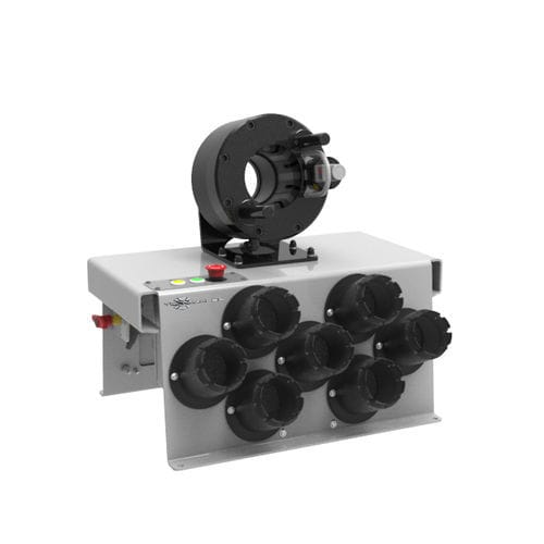 Sertisseuse de tuyau flexible - S CRIMP 137 (SE28) - TECHMAFLEX - pour flexible hydraulique / de connecteurs / semi-automatique