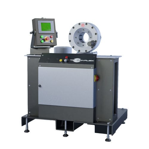 Sertisseuse de tuyau flexible - AUTOCRIMP 108 PRO H - TECHMAFLEX - pour flexible hydraulique / de connecteurs / pour écrou