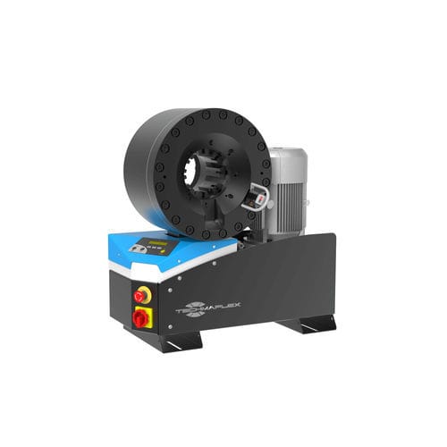 Sertisseuse de tuyau flexible - S CRIMP 420 EVO - TECHMAFLEX - pour flexible hydraulique / de connecteurs / de raccord coudé