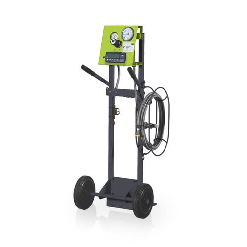 Dispositif de remplissage de gaz chariot à bouteille - C4-3-001-R021 - DILO Armaturen und Anlagen GmbH - mobile / avec dispositif de pesage électronique