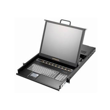 Moniteur LCD - CLS-19KVM808 - PKTRONICS GROUP - TFT / tactile / industriel