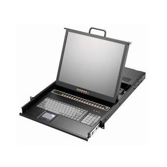 Moniteur LCD - CLS-19KVM816 - PKTRONICS GROUP - TFT / tactile / 19"