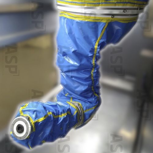 Housse de protection pour robot de traitement de surface - TELUPRO 22  - ASP - étanche / protection pour fenêtre / pour l'usinage des métaux