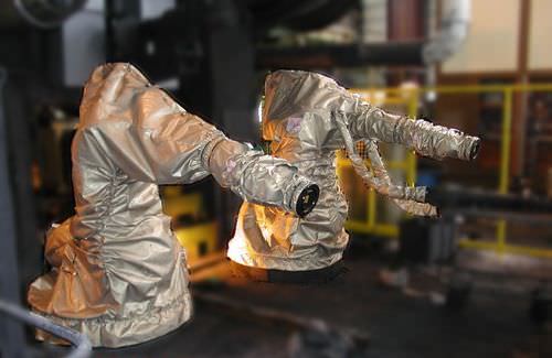 Housse de protection pour robot de forge - TIFFON-GREEN  - ASP - étanche / sur mesure / pour l'usinage des métaux