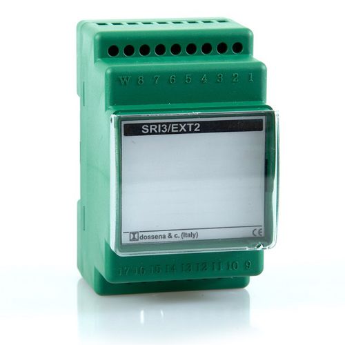 Module d'extension pour contrôleur d'isolement - SRI3/EXT2 - DOSSENA - compact / sur rail DIN