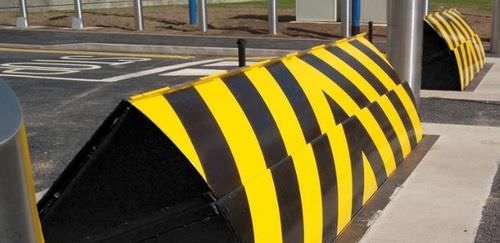 Borne escamotable automatique - TERRA ATTB series - FRONTIER PITTS FRANCE - hydraulique / en acier / road-blocker