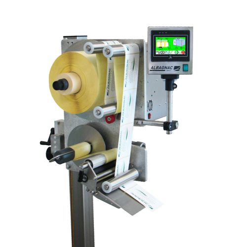 Applicateur d'étiquettes automatique - NERVA - Albagnac - pour applications sur le côté / pour applications sur le dessus / pour l'industrie agroalimentaire