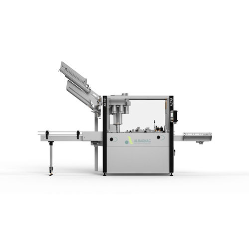 Machine d'étiquetage pour bouteilles - ALTAR - Albagnac - pour l'industrie du vin / en ligne / compacte
