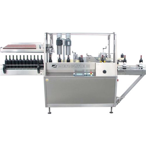 Capsuleuse-sertisseuse-étiqueteuse monobloc - MERCURE III - Albagnac - automatique / pour bouteilles / pour l'industrie vinicole
