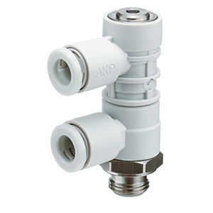 Clapet anti-retour à piston - AKP series - SMC  - de protection / en acier inoxydable / compact