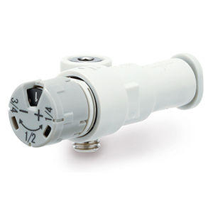 Régulateur de débit volumétrique - JAS-SL series - SMC  - pour air / compact