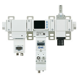 Système de surveillance d'état pour machine - AMS series - SMC  - de l'air / pour la pneumatique / modulaire