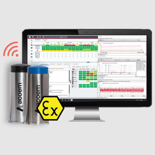 Analyseur de vibrations de surveillance de machine - EAGLE - ACOEM - FFT