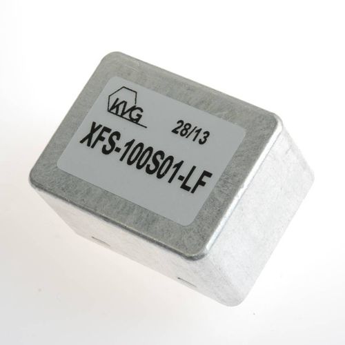 Filtre électronique passif - XFS series  - KVG Quartz Crystal Technology GmbH - passe-bande