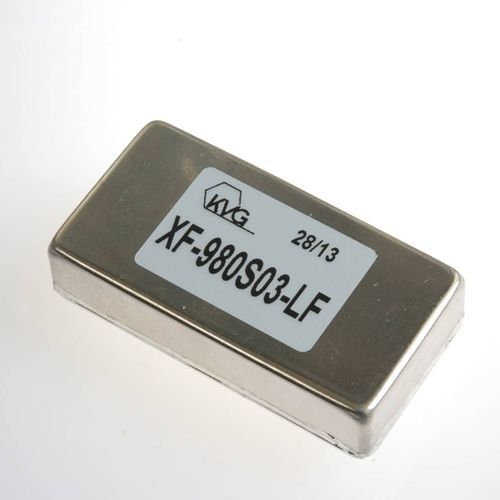 Filtre électronique passe-bande - XF series - KVG Quartz Crystal Technology GmbH - passif