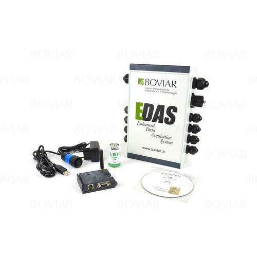 Centrale d'acquisition de données de température - EDAS - BOVIAR SRL - multicanaux / en saillie / programmable