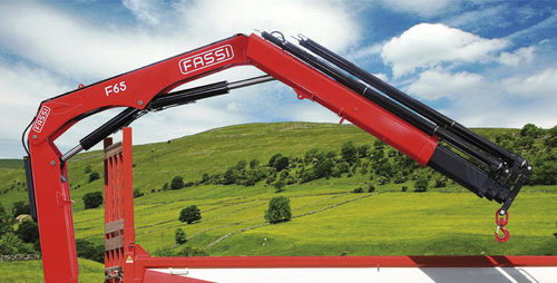Grue montée sur camion - F65B.0 series - Fassi gru S.p.A - à flèche / de levage / de chargement