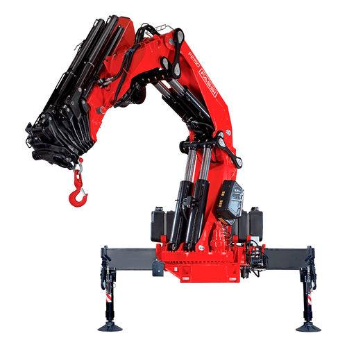 Grue pour applications lourdes - F2150RA xhe-dynamic - Fassi gru S.p.A - montée sur camion / à flèche / tout terrain