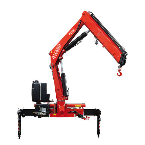 Grue montée sur camion - F175A active - Fassi gru S.p.A - à flèche / pour chantier / de levage