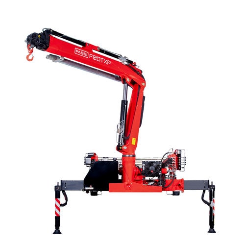 Grue montée sur camion - F120ATXP series - Fassi gru S.p.A - à flèche / tout terrain / pour la maintenance