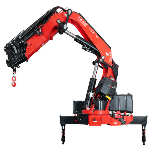 Grue montée sur camion - F705R-HXP Techno - Fassi gru S.p.A - télescopique / tout terrain / pour applications lourdes