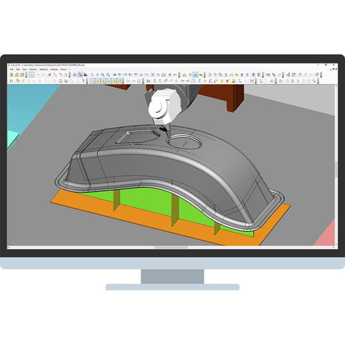 Logiciel de programmation - Almacam Space Cut - ALMA - de CFAO / de découpe / de robot