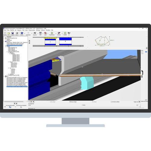Logiciel de simulation - Almacam Bend - ALMA - de CFAO / de pliage / pour tôlerie