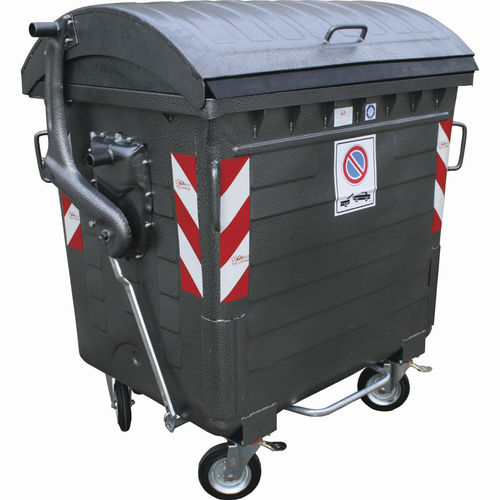 Conteneur à déchets en métal - GRA-200BSC - GRECO-ECOLOGY - pour déchets urbains / pour papier / pour matières plastiques
