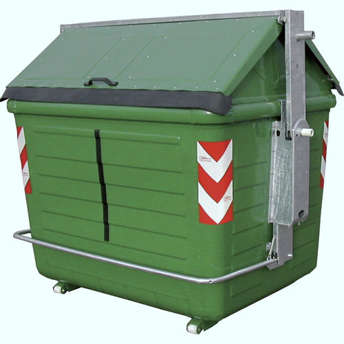 Conteneur à déchets en métal - GRA-70 series - GRECO-ECOLOGY - en plastique / pour déchets urbains / pour papier