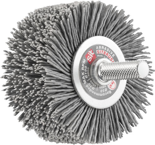 Brosse circulaire - G100D - SIT Società Italiana Tecnospazzole - de nettoyage / en nylon / pour forets