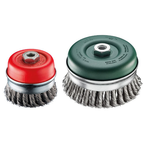 Brosse circulaire torsadée - TU series - SIT Società Italiana Tecnospazzole - de nettoyage / pour meulage / en acier inoxydable