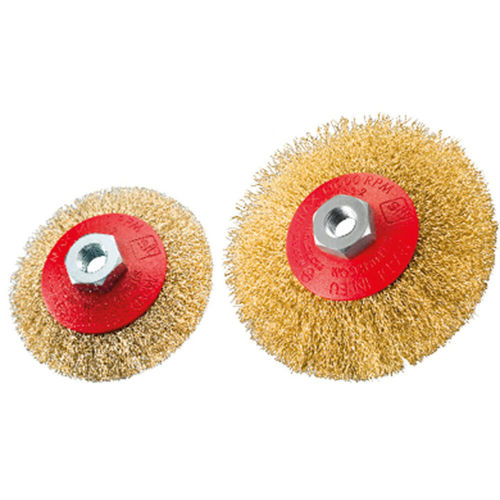 Brosse soucoupe - COE series - SIT Società Italiana Tecnospazzole - de nettoyage / pour meulage / en acier