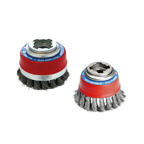 Brosse en coupe - TZ XLK series - SIT Società Italiana Tecnospazzole - de nettoyage / de finition / en acier inoxydable