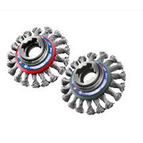 Brosse soucoupe - CZ95 XLK - SIT Società Italiana Tecnospazzole - de nettoyage / pour meulage / en acier inoxydable