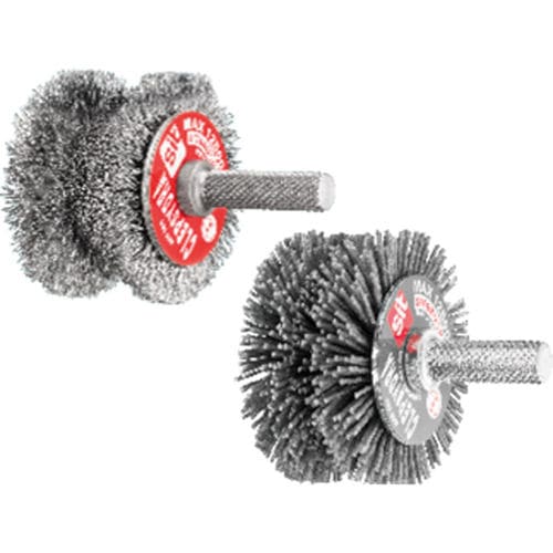Brosse circulaire - Clepsydra - SIT Società Italiana Tecnospazzole - de décapage / d'ébavurage / en acier