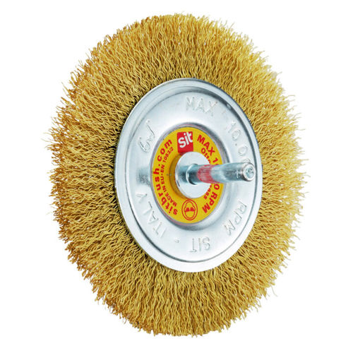 Brosse circulaire - GG102 - SIT Società Italiana Tecnospazzole - de nettoyage / en acier / pour forets