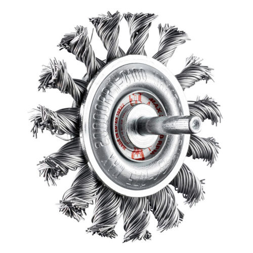 Brosse circulaire torsadée - GZ series - SIT Società Italiana Tecnospazzole - de nettoyage / en acier / pour forets
