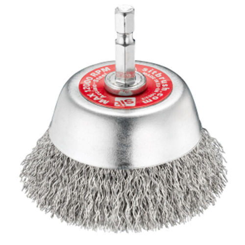 Brosse en coupe - T60 HEX - SIT Società Italiana Tecnospazzole - de nettoyage / en acier inoxydable / en acier