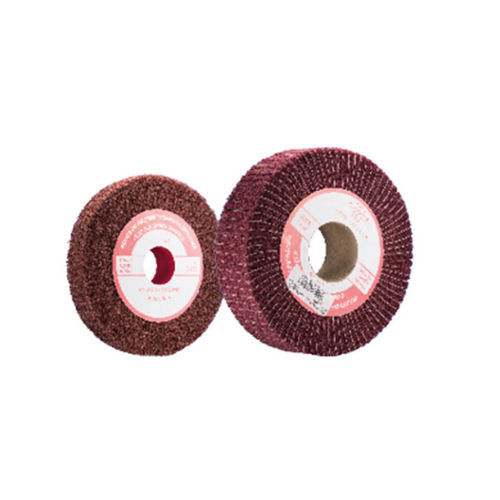 Roue à lamelles d'abrasif appliqué - RC series - SIT Società Italiana Tecnospazzole - en toile