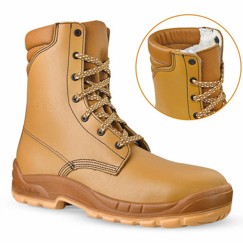Bottes de sécurité à usage industriel - JALOSBERN WINTER STEEL SAS - JALLATTE - antiperforation / contre le froid / en cuir