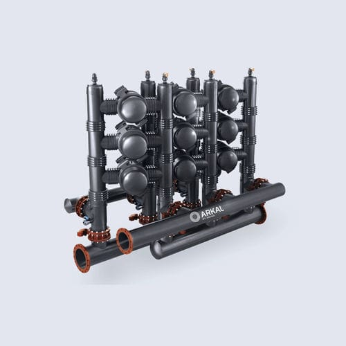 Système de filtration à disque - 10″ Spin Klin™ Super Galaxy - Amiad Water Systems - pour eau / compact / automatique