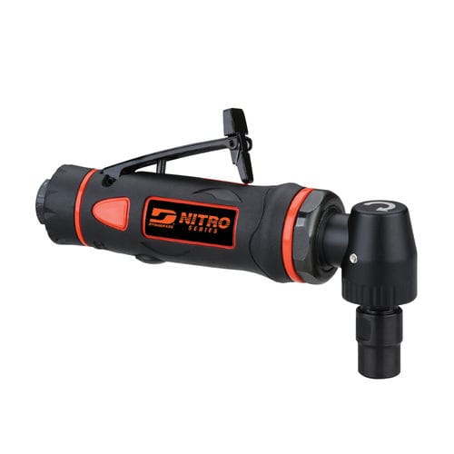 Meuleuse pneumatique - DGR32 - DYNABRADE Europe - d'angle / compacte / échappement arrière