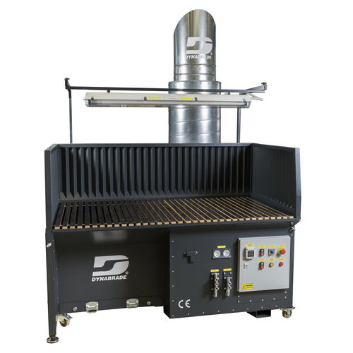 Table aspirante pour le ponçage - 70520  - DYNABRADE Europe - autonettoyant / ATEX