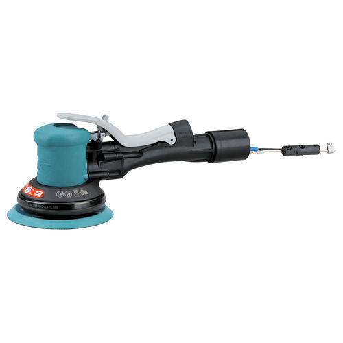 Ponceuse excentrique - 58602 - DYNABRADE Europe - pneumatique / pour opération de finition / compatible avec un système d'aspiration centrale