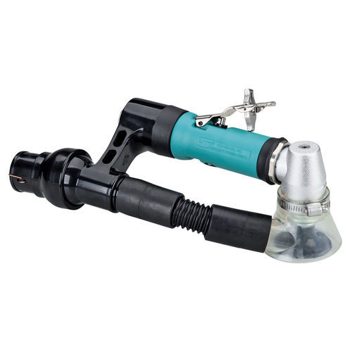Ponceuse d'angle - 51231 - DYNABRADE Europe - pneumatique / pour opération de finition / compatible avec un système d'aspiration centrale
