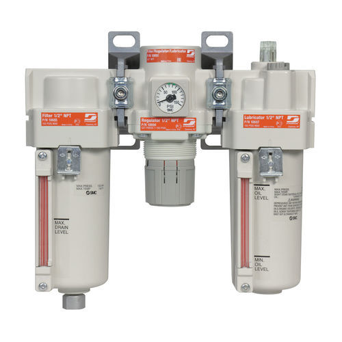 Filtre régulateur lubrificateur à air - 10690 - DYNABRADE Europe - à cartouche / sous pression / pour outillage pneumatique