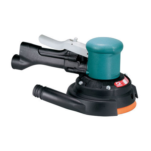 Ponceuse orbitale - 58443 - DYNABRADE Europe - pneumatique / pour opération de finition / compatible avec un système d'aspiration centrale