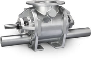 Écluse rotative pour transport pneumatique - BT series - ACS Valves - pour matériau en vrac / socle rond