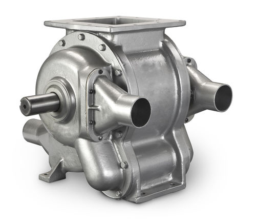 Écluse rotative pour transport pneumatique - Aero-Flow™ series - ACS Valves - pour matériau en vrac / socle carré